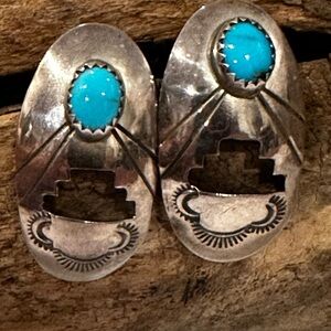 Native American Sterling Silver Turquoise